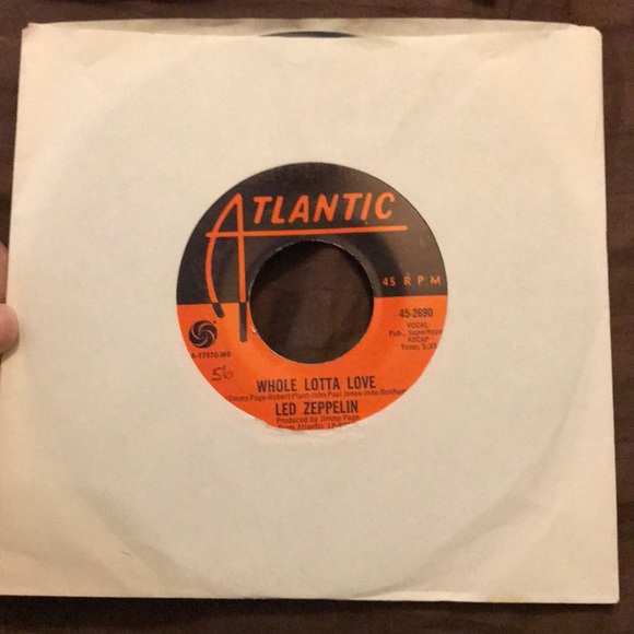 Two Led Zeppelin 45s - Picture 2 of 5